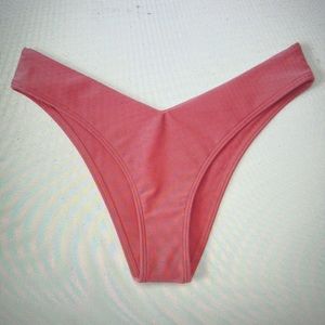 Tall-Side High-Leg Cheeky Bikini Bottom